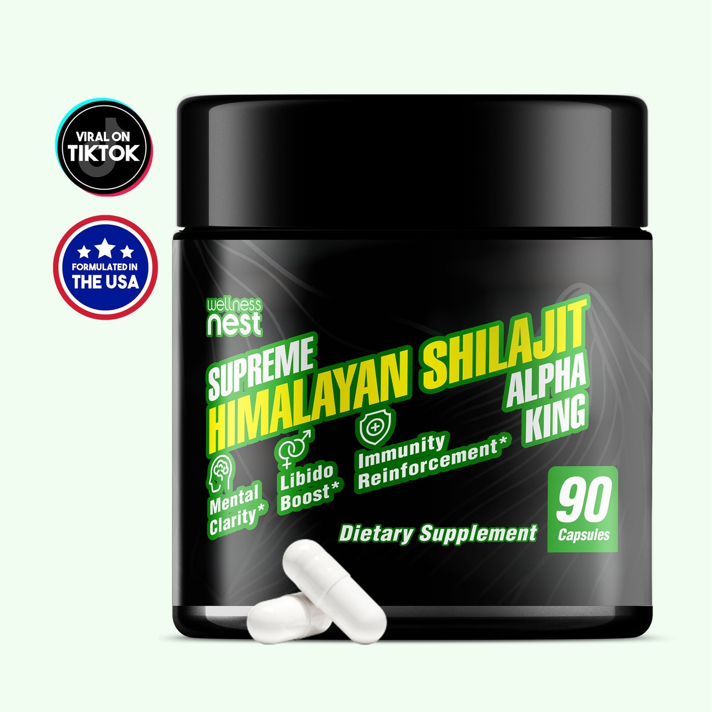 Buy 3 Get 2 FREE Premium Shilajit Alpha King